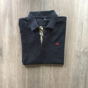 Burberry Men's Navy Polo